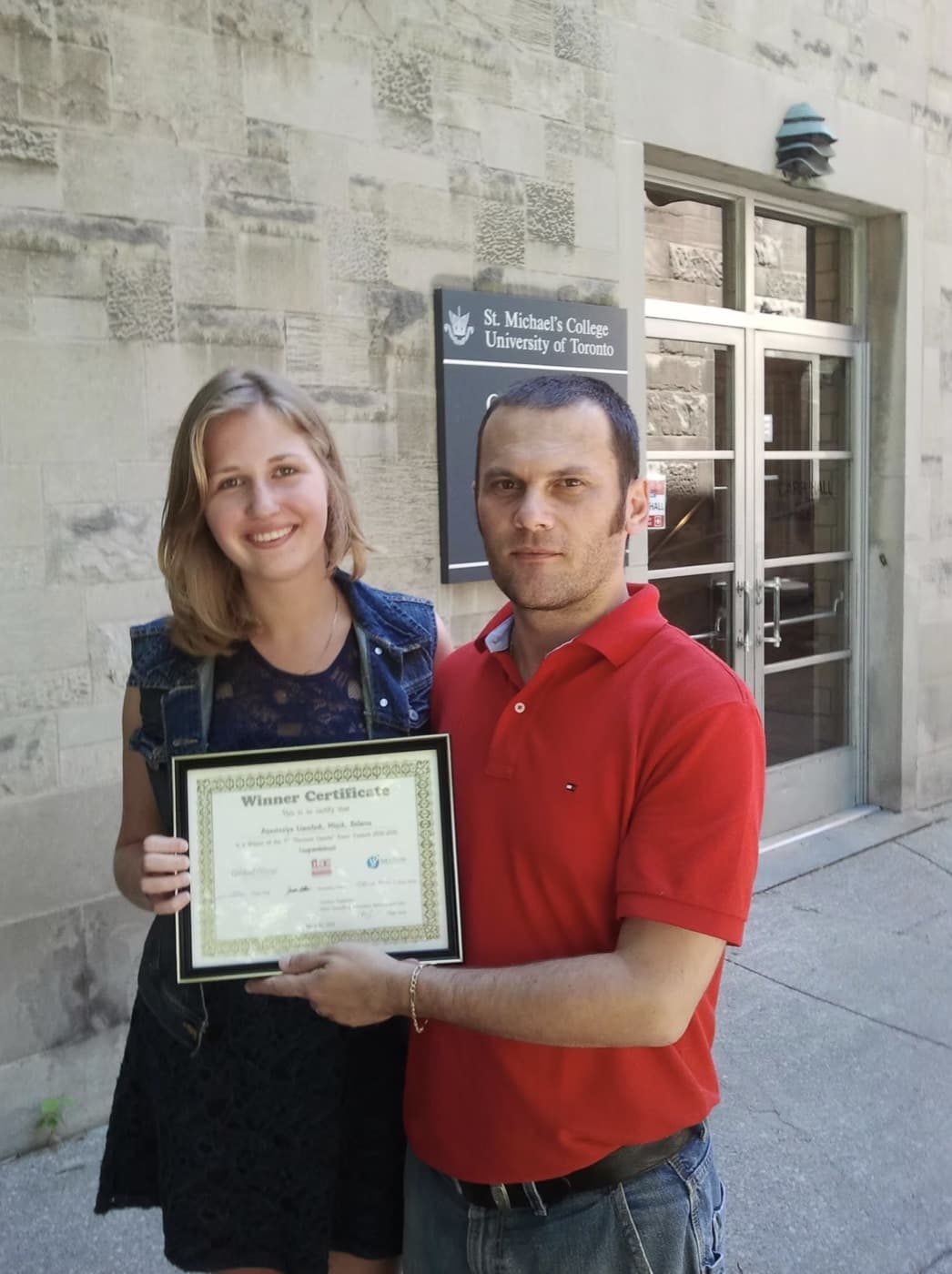 Discover Canada Essay Contest winner