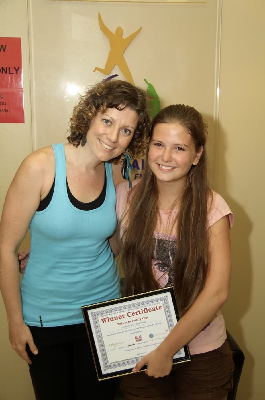 Discover Canada Essay Contest winner